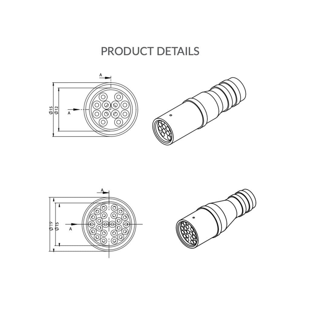 Preterminated cable product details